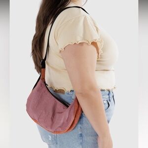 Deadstock Baggu Small Nylon Crescent Bag